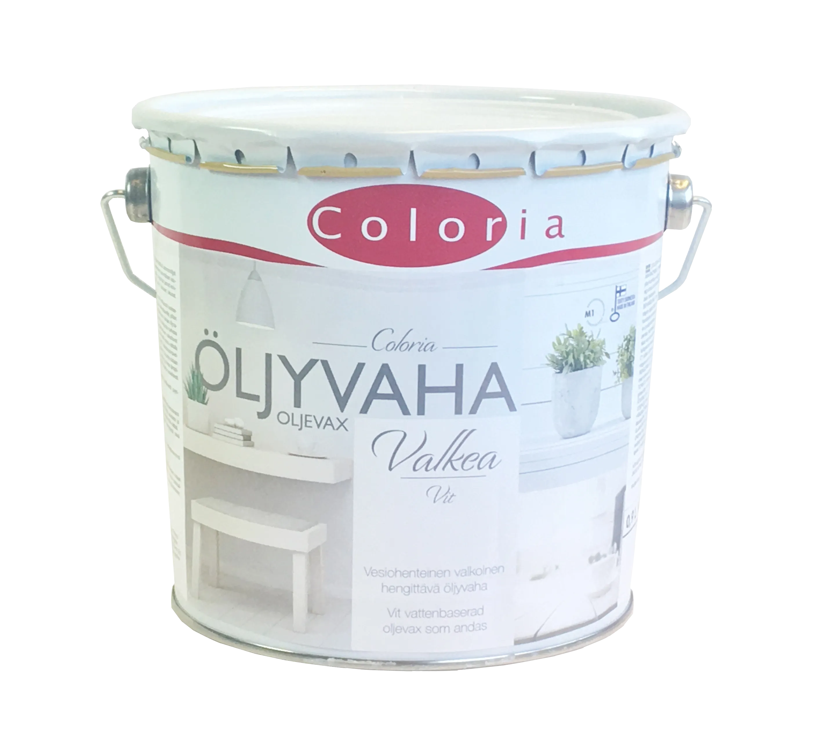 Coloria Öljyvaha Valkea 2,7 L