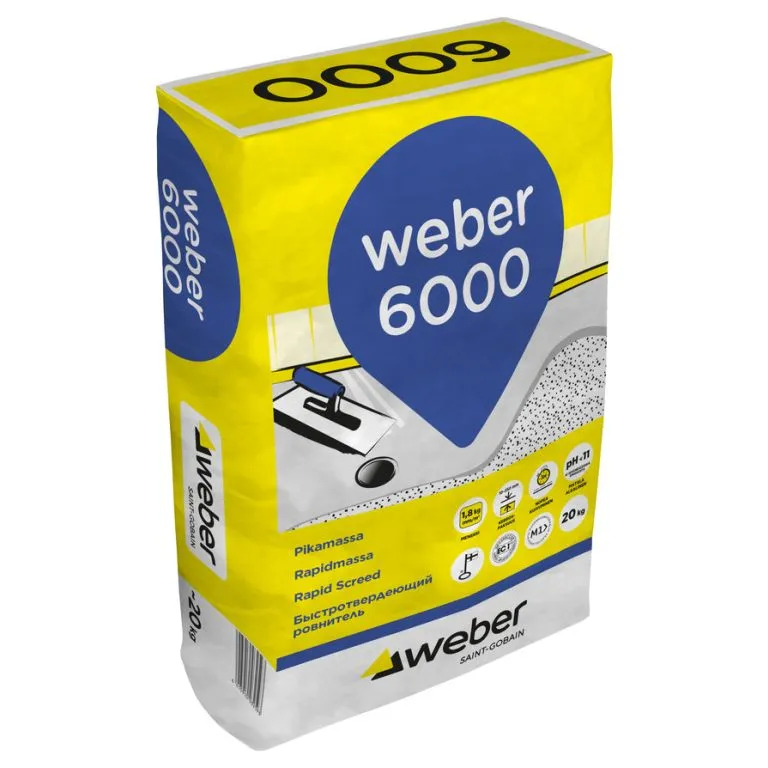 weber 6000 Pikamassa 20 kg