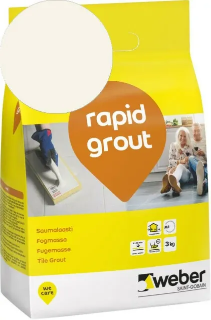 Weber rapid grout 12 Marble 3 kg