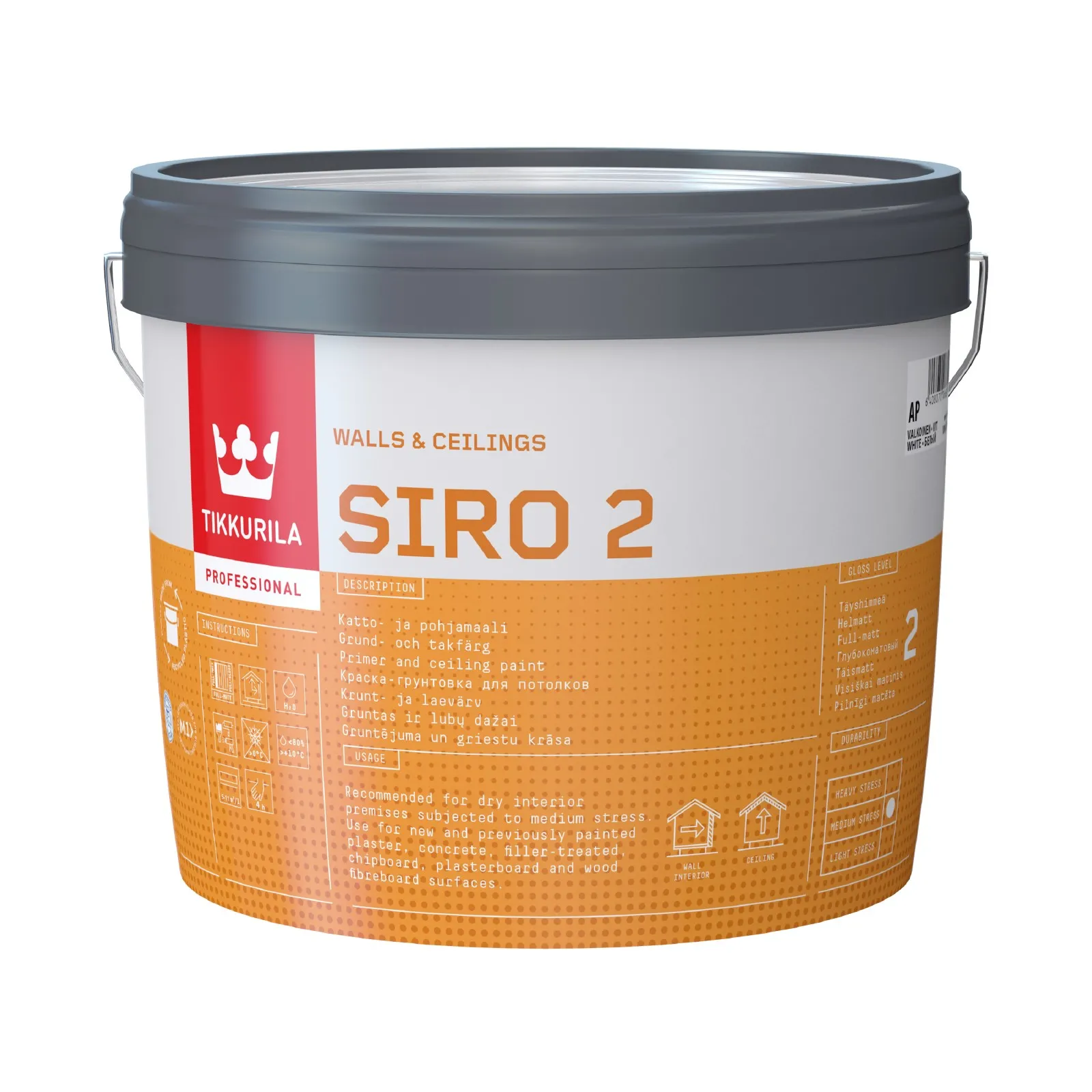 Siro 2 Pohja- ja kattomaali AP 2,7L