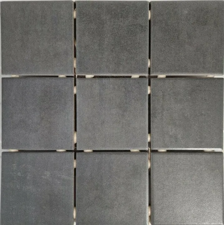 Lattialaatta 10x10 Anthracite 1,44m2/pkt