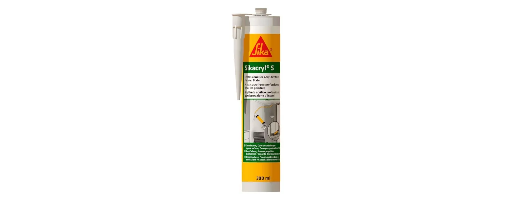 Sikacryl-S+ valkoinen 300 ml