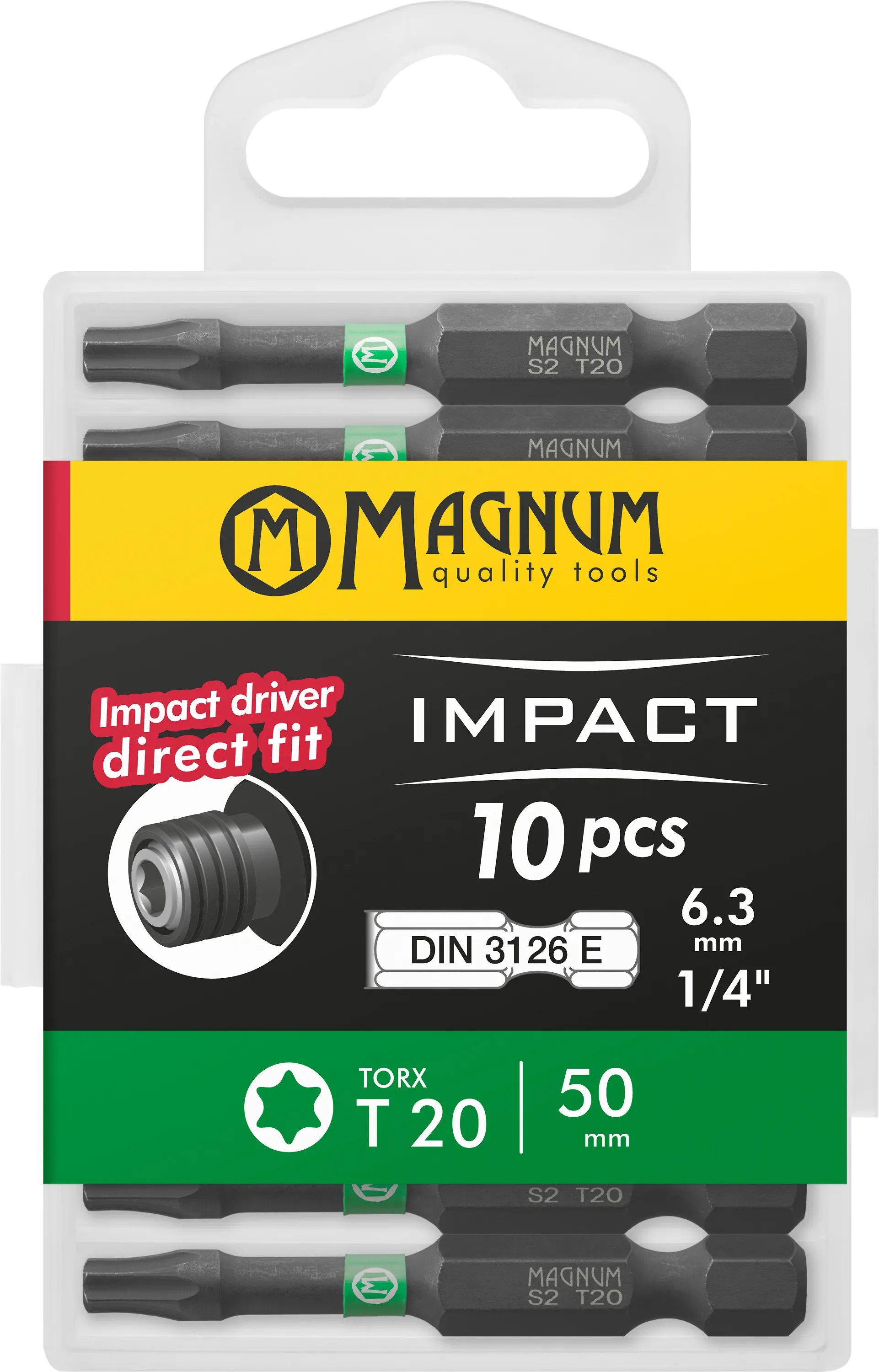 Kärki Impact 10kpl T20 50mm