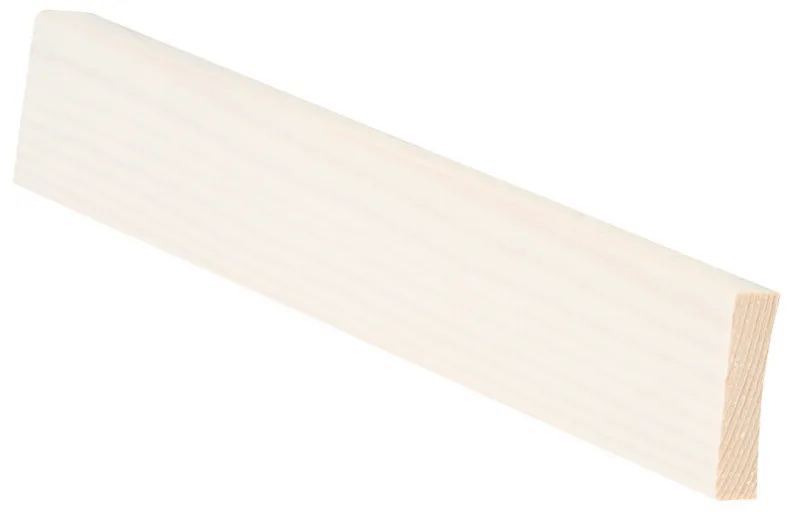 Peitelista 12x42x2200 valkolakka