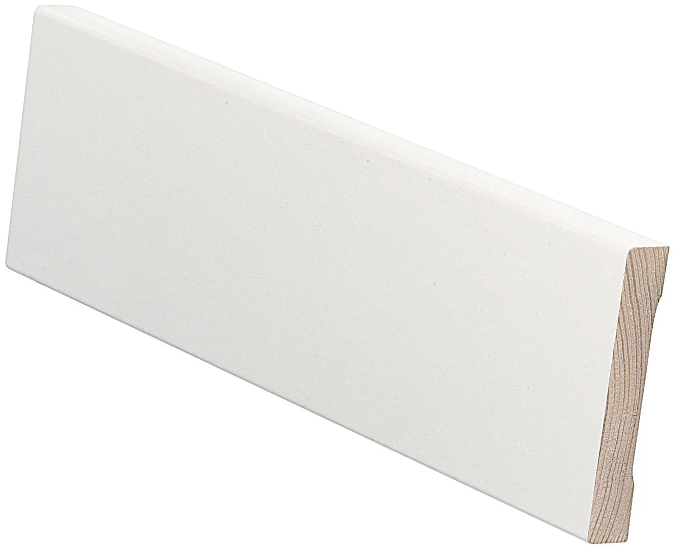 Peitelista 12x70x3600 valkoinen