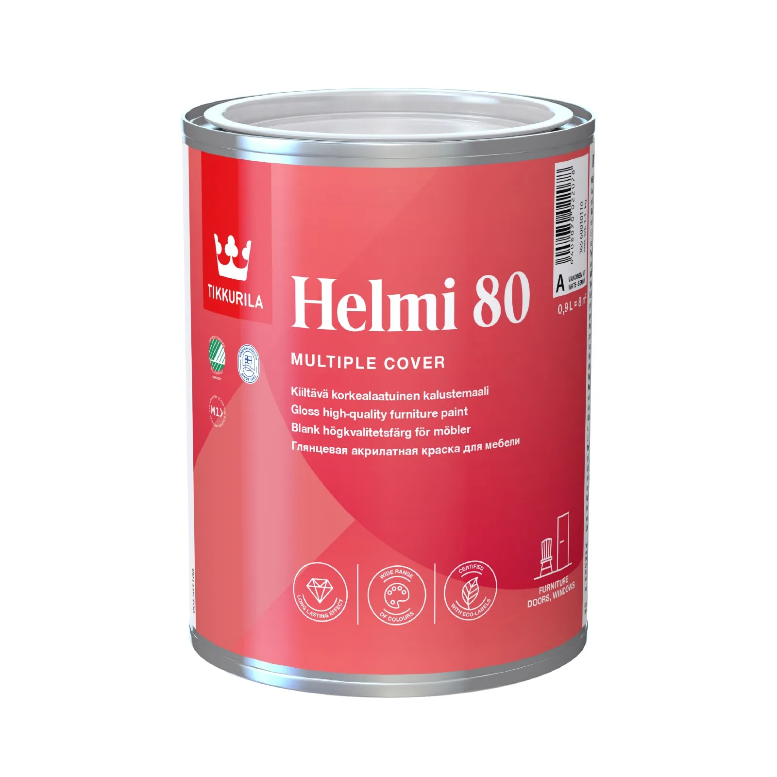 Helmi 80 Kiiltävä A 0,9L