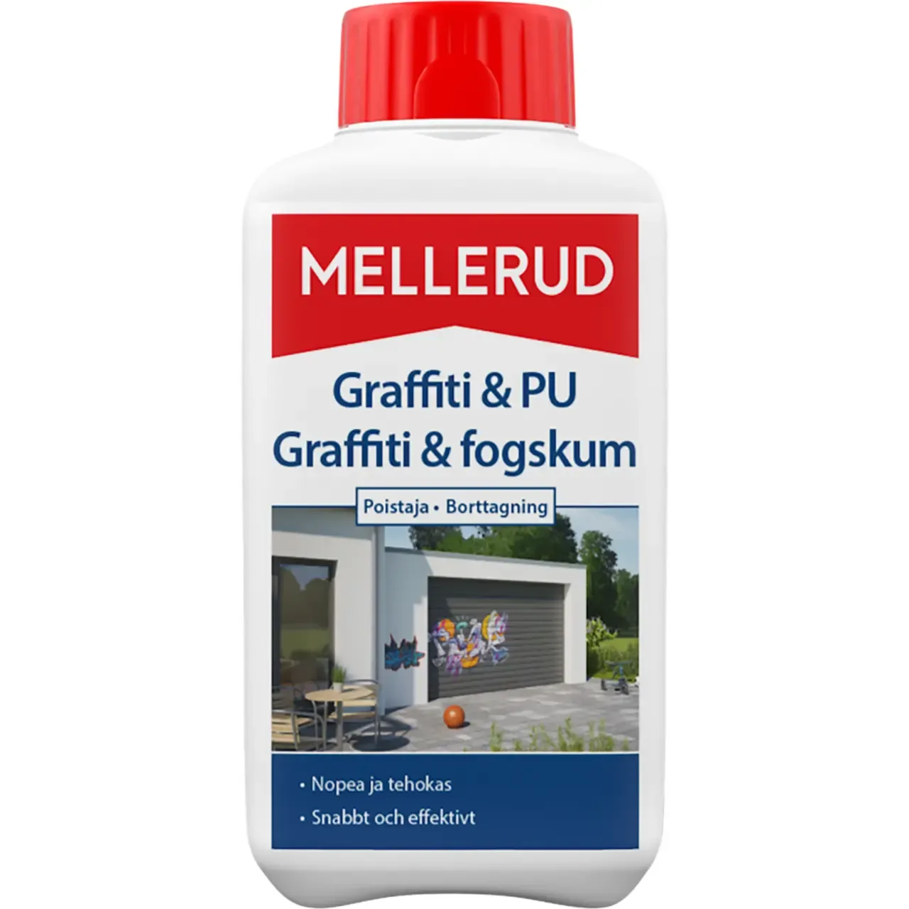 Graffitin ja PU-vaahdon poistaja MELLERUD 0,5l