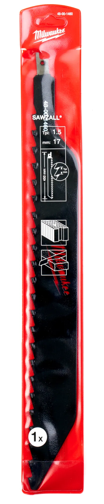 PUUKKOSAHANT TCT 450MM/1,5TPI