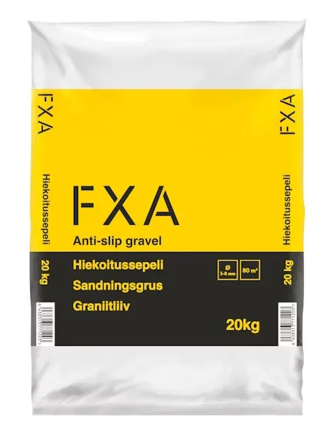 Hiekoitussepeli FXA 3-8mm 20kg