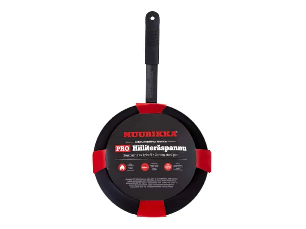 Muurikka PRO hiiliteräspannu 30 cm