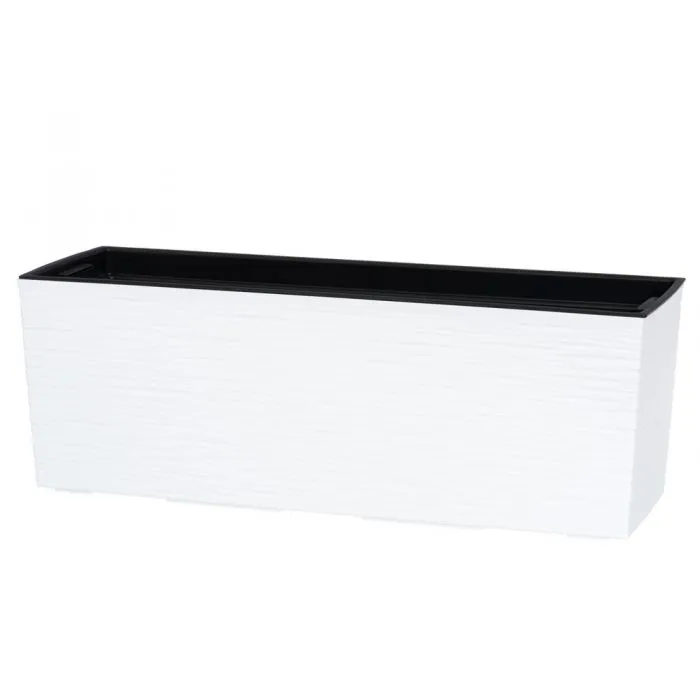 Parvekelaatikko Dluto valkoinen 56x19x19,5 cm