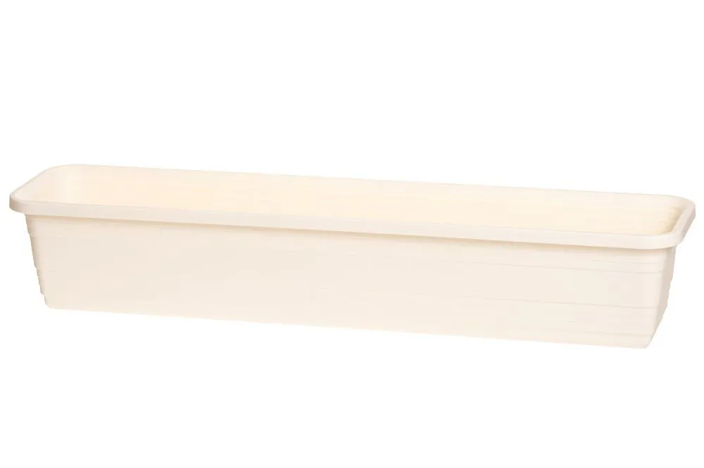 Parvekelaatikko 80 cm luonnonvalkoinen