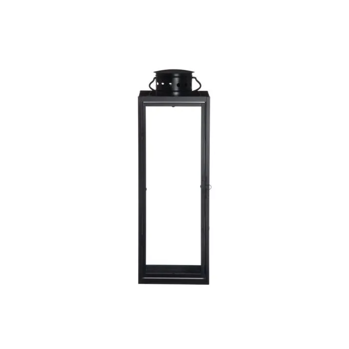 Lyhty Milja Musta 15,3x15x45cm