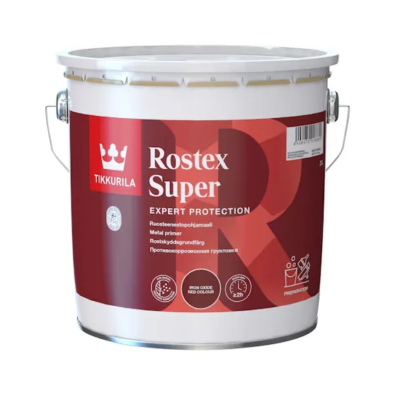 Rostex Super Ruosteenestopohjamaali 3l pun