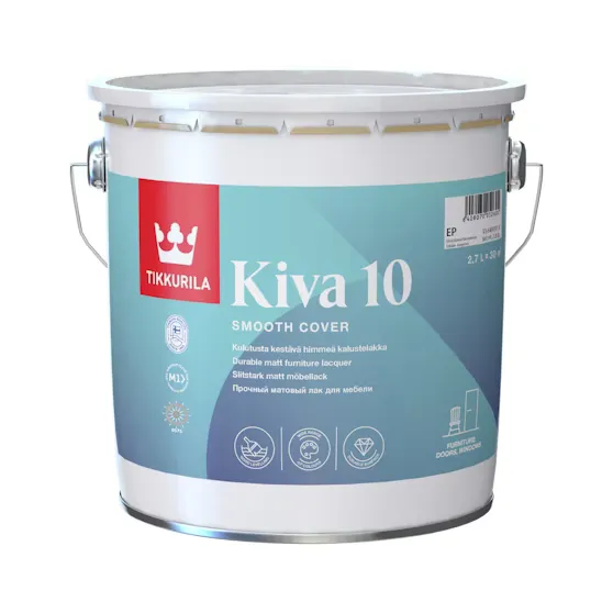Kiva 10 Kalustelakka himmeä EP 2,7L