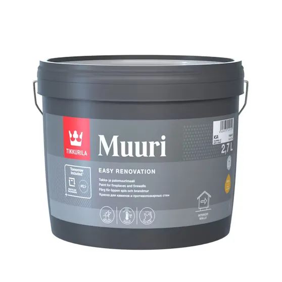 Muuri Mural KSA Pintamaali 2,7L