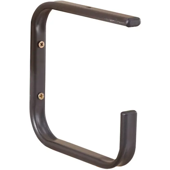 Koukku-U Pisla soikea 30/15-200x200mm musta