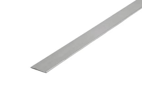 Latta 20x2mm 2m alumiini hopea