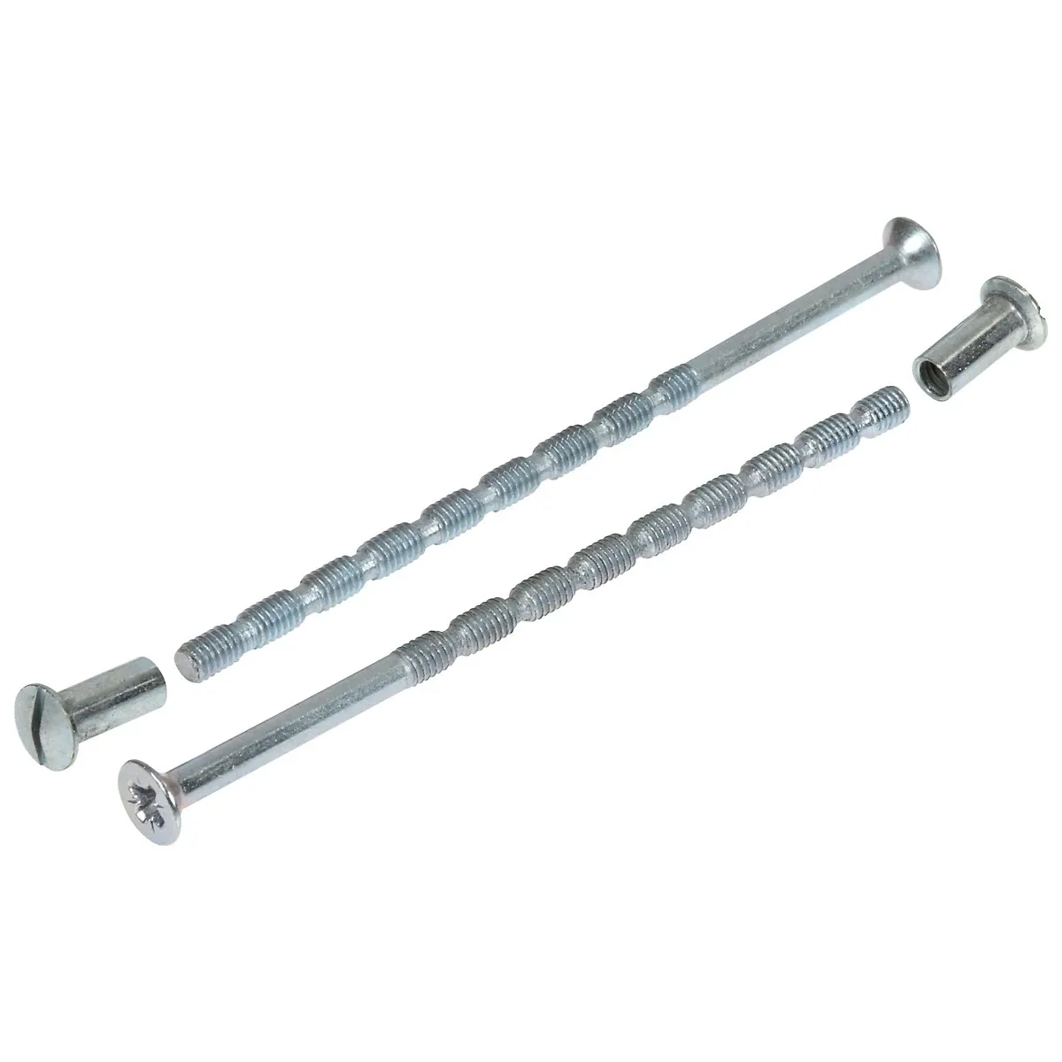 Katkouraruuvi M4x90 sinkitty 2 kpl fix1215