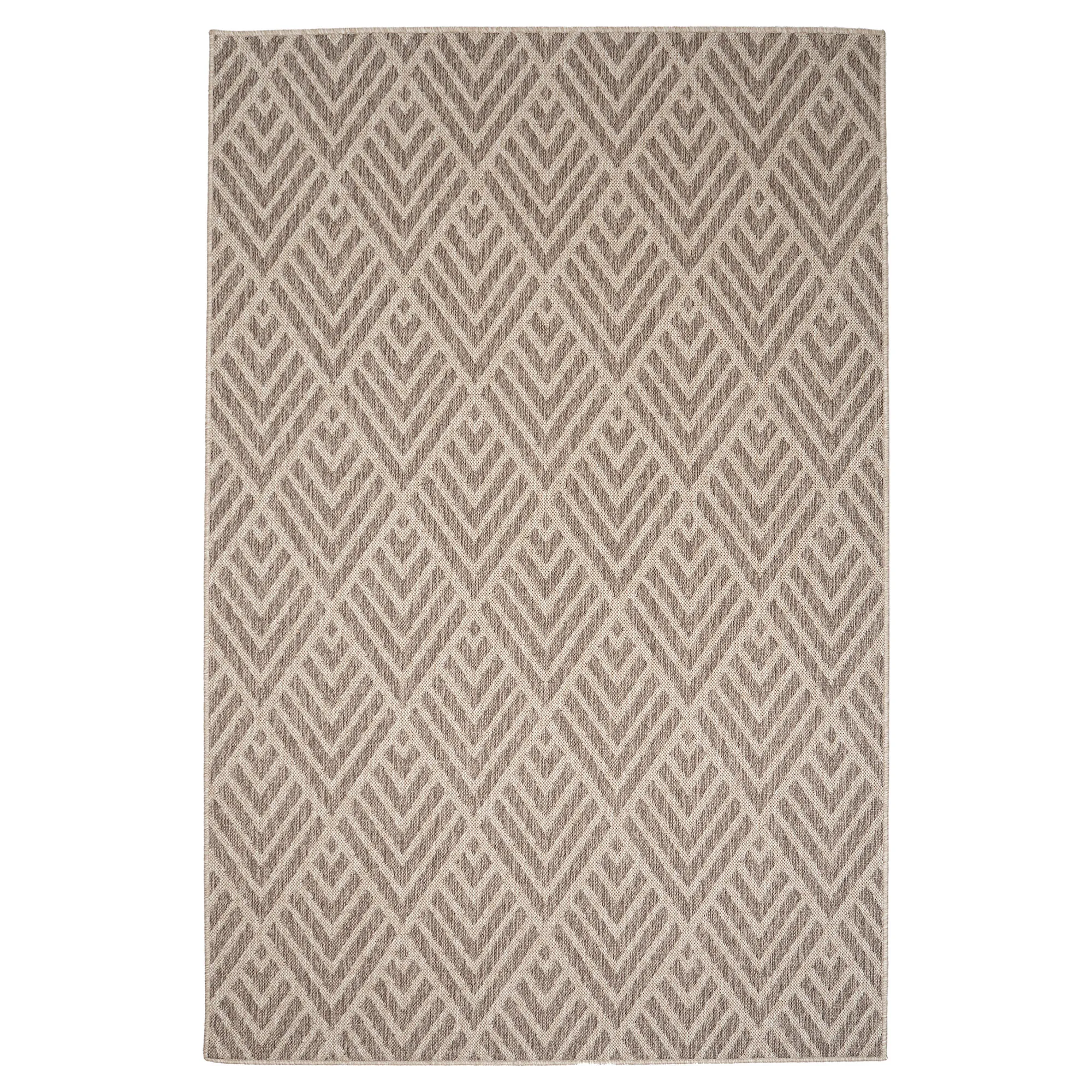 Matto Sienna harmaa-valkoinen 80x150 cm