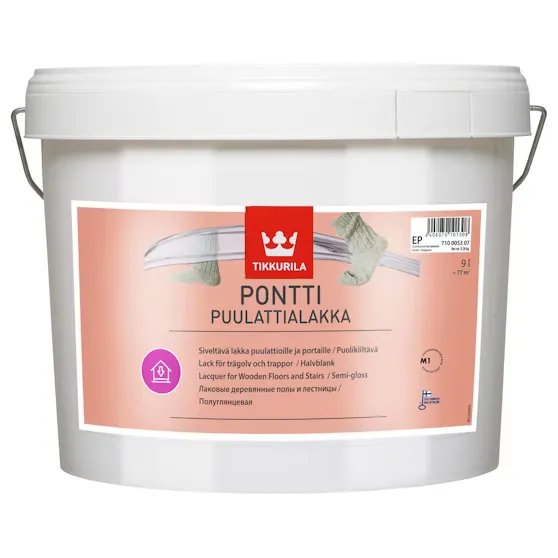 Pontti Puulattialakka 9l