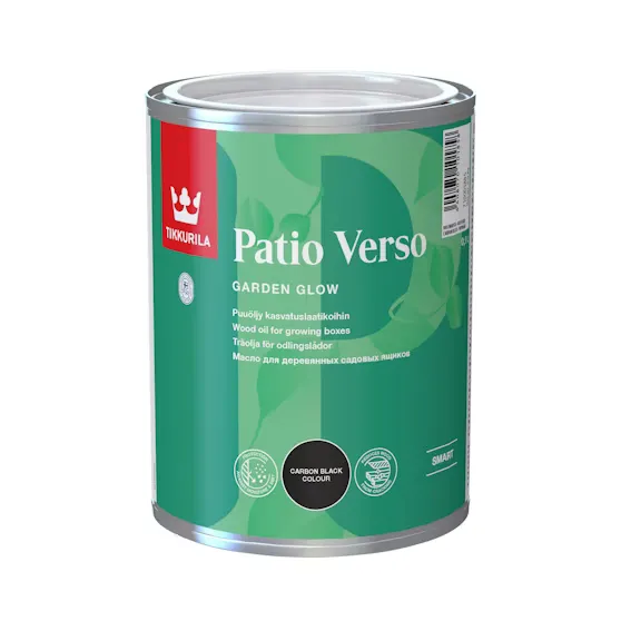 Patio Verso 0,9l hiilenmusta
