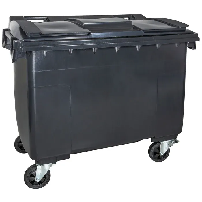 Jäteastia 660 L harmaa