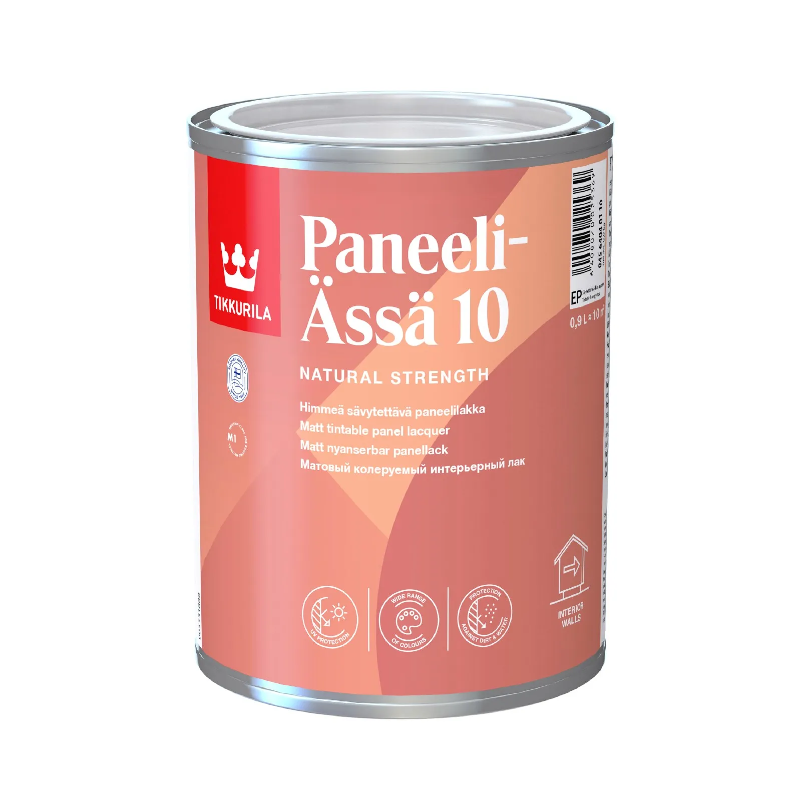 Paneeli-Ässä 10 Paneelilakka himmeä 0,9L EP