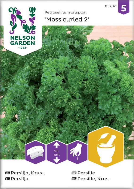 Persilja, Moss Curled 2, kylvönauha