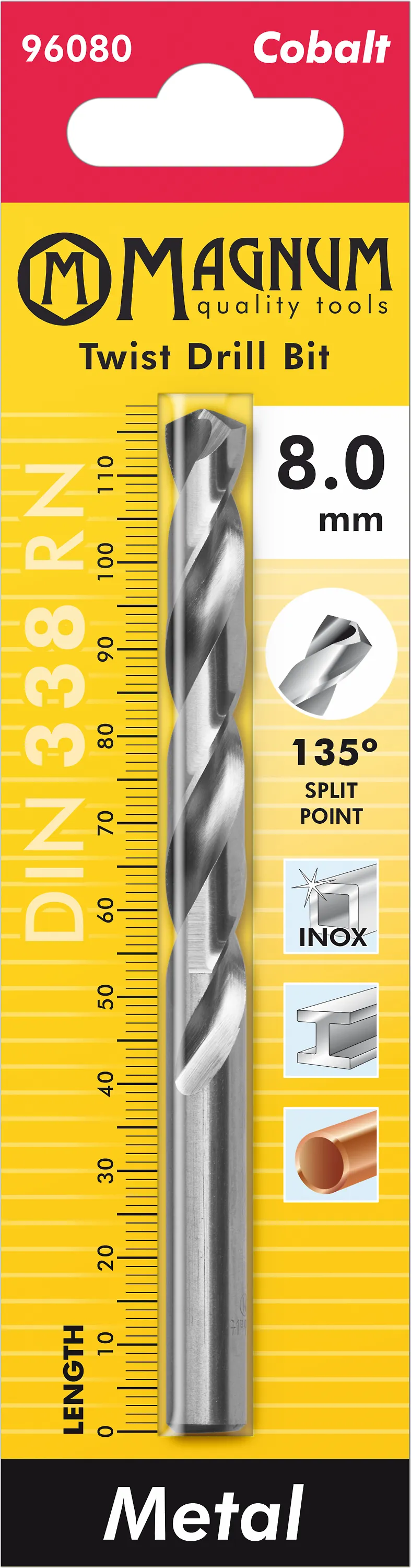 Poranterä Cobalt 12,0mm