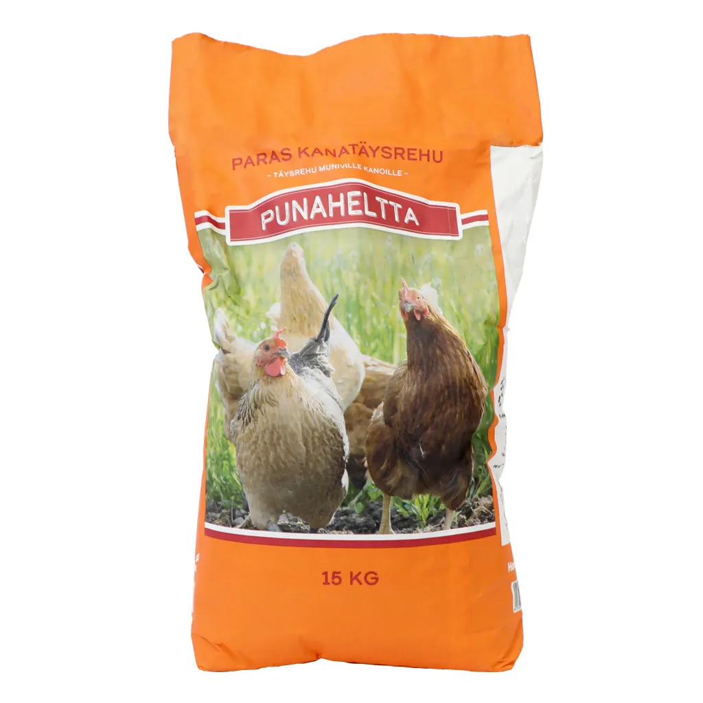 Kanatäysrehu Punaheltta Paras 15 kg