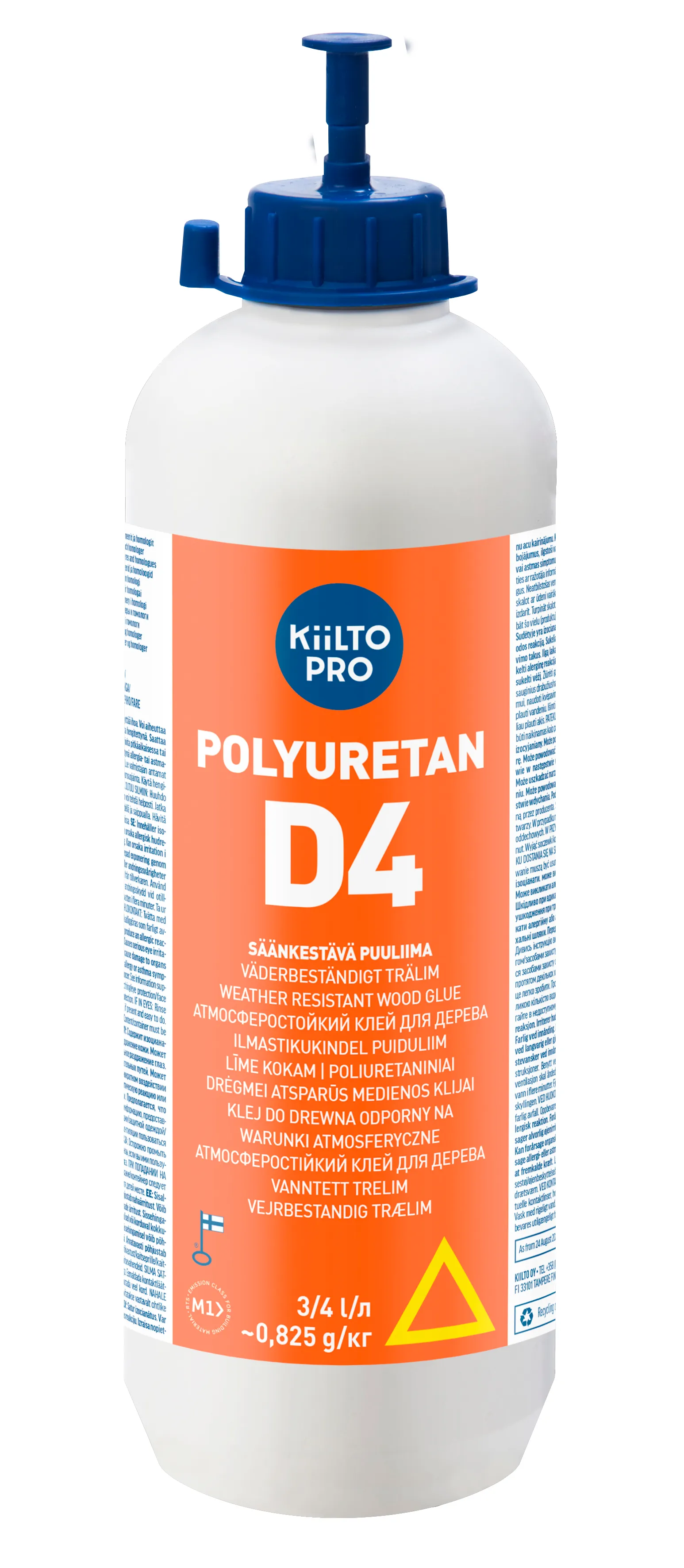 Kiilto Pro D4 Polyuretan Säänkestävä puuliima