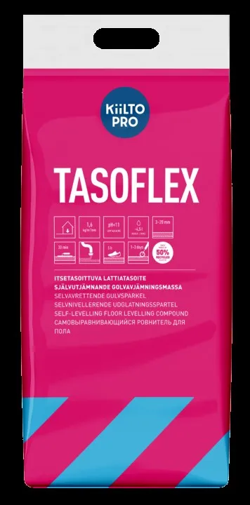 Kiilto Tasoflex  Itsetasoittuva lattiatasoite