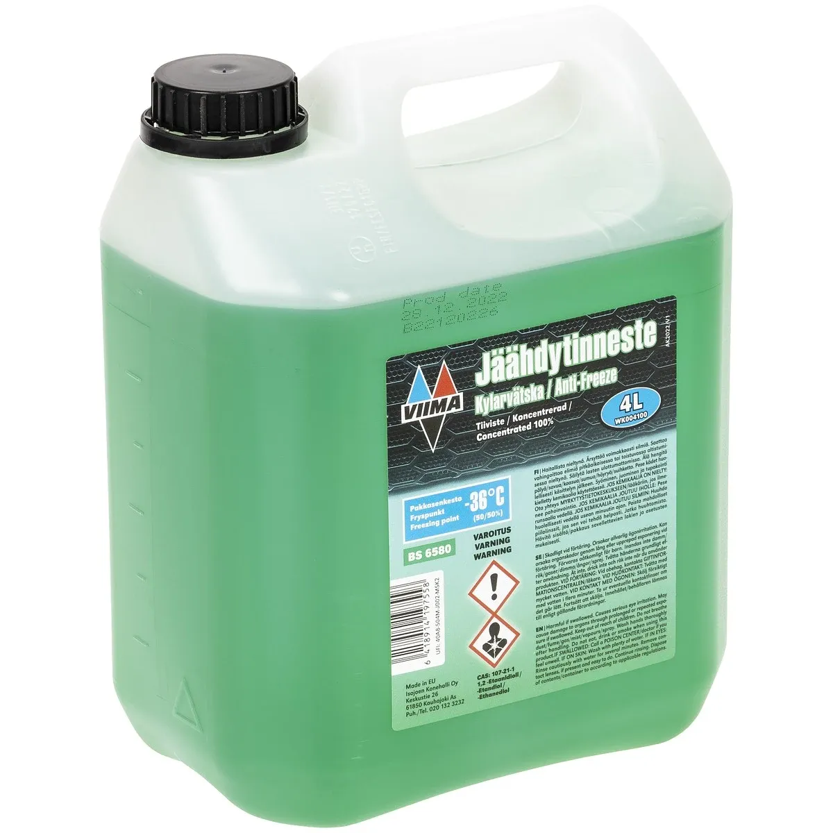 JÄÄHDYTINNESTE 4L 100% VIIMA