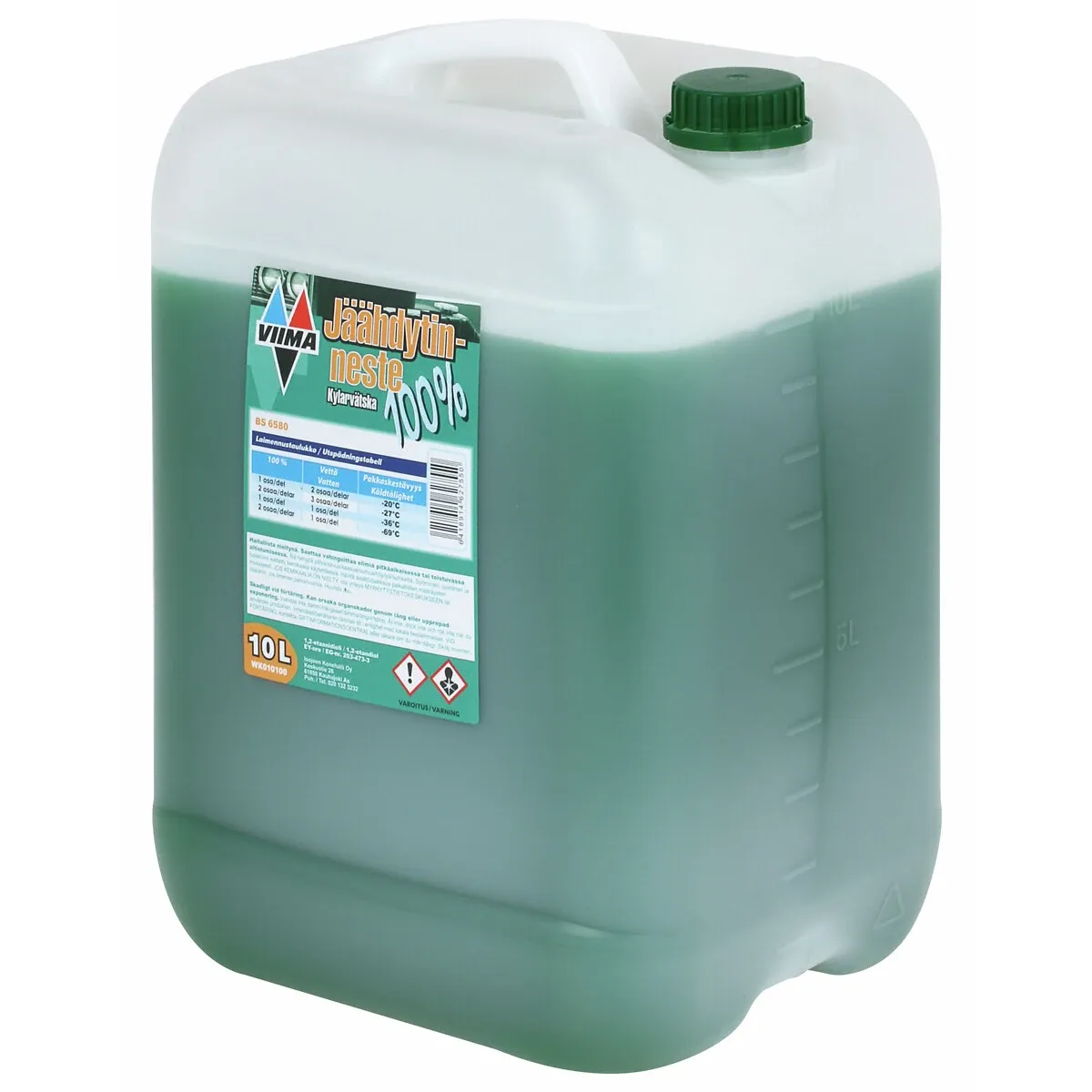 JÄÄHDYTINNESTE 10L 100% VIIMA
