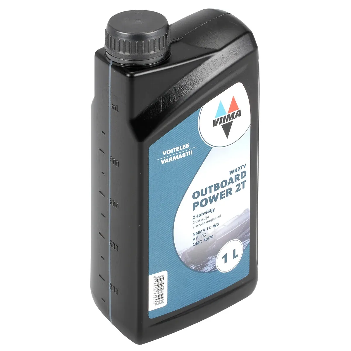 2T ÖLJY 1L PERÄMOOTTOREILLE