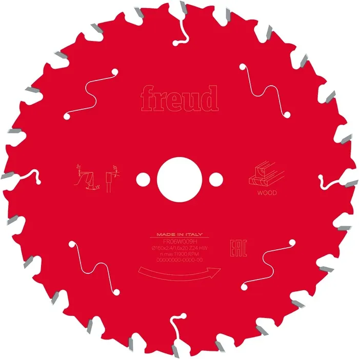 SIRKKELINTERÄ 160X2,4X20MM Z24