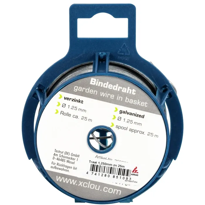 RAUTALANKA 1,25MM X 25M ZN