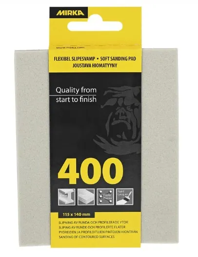 HIOMASIENI 115X140MM PEHMEÄ K400