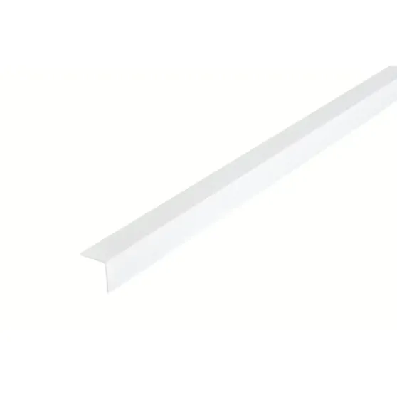 Kulmalista muovi 15x15 valkoinen 2,7m