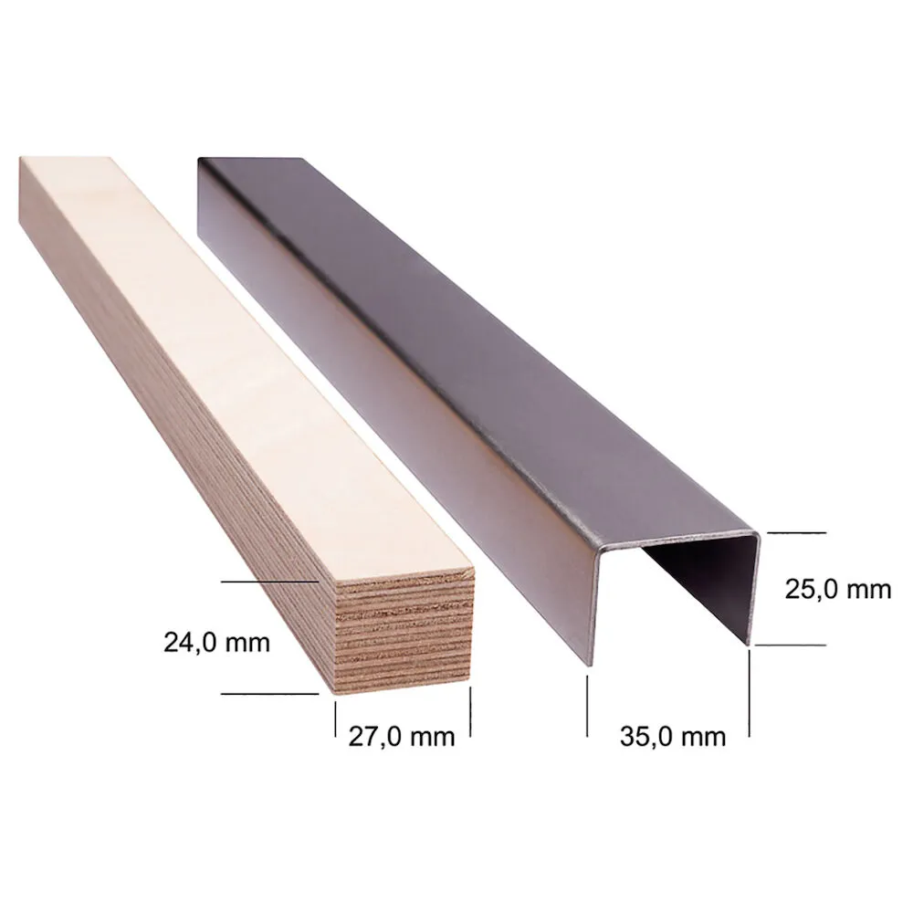 Kynnys rst Kiilax M10 25x35x1020mm