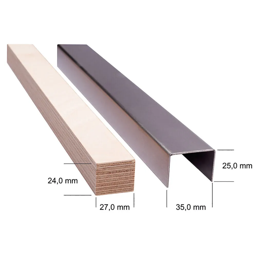 Kynnys rst Kiilax M9 25x35x920mm