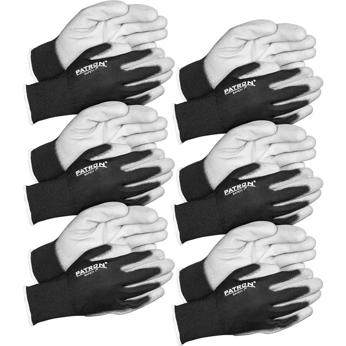 TYÖKÄSINEET 7 PU-PINNOITE 6PR