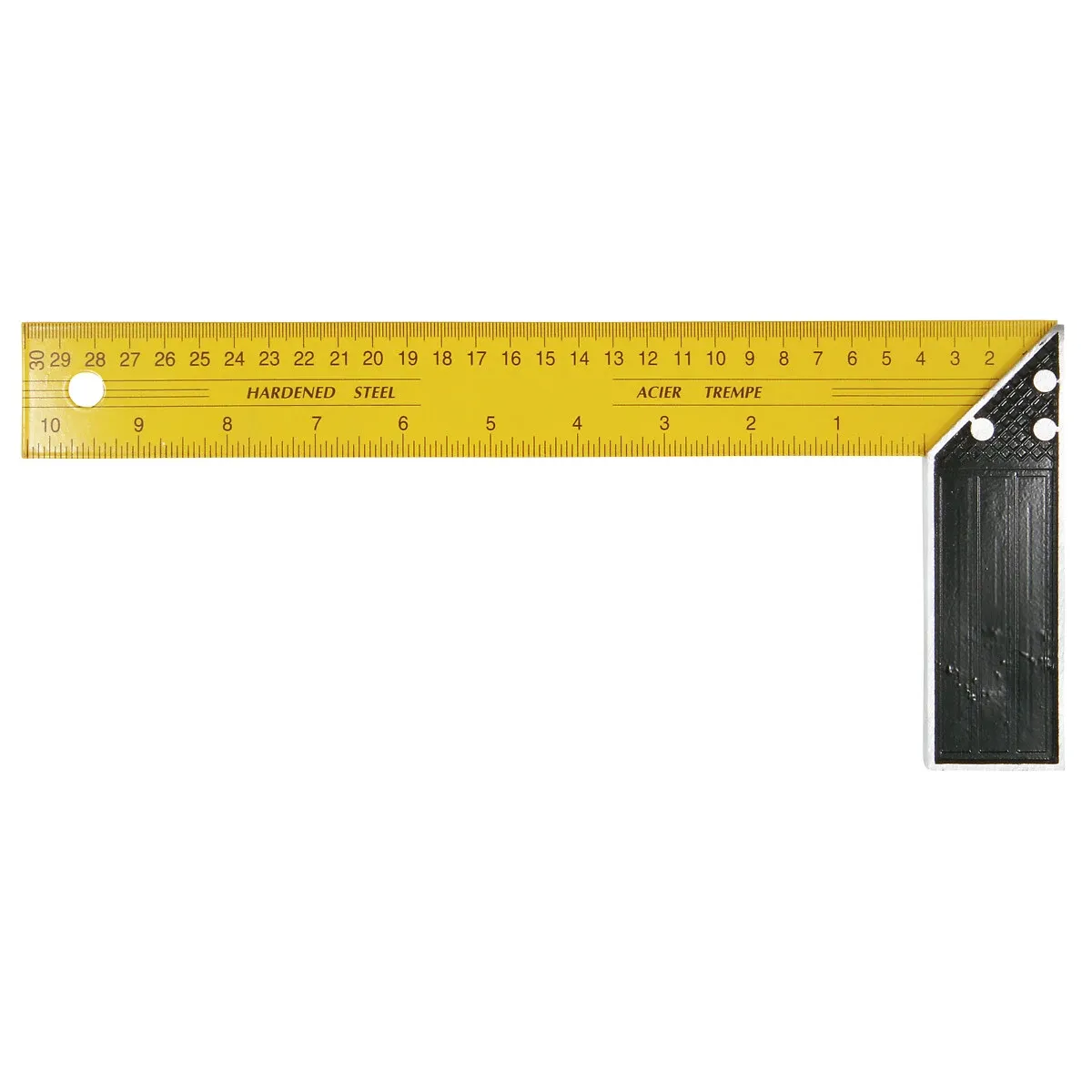 SUORAKULMA 300MM KELTAINEN