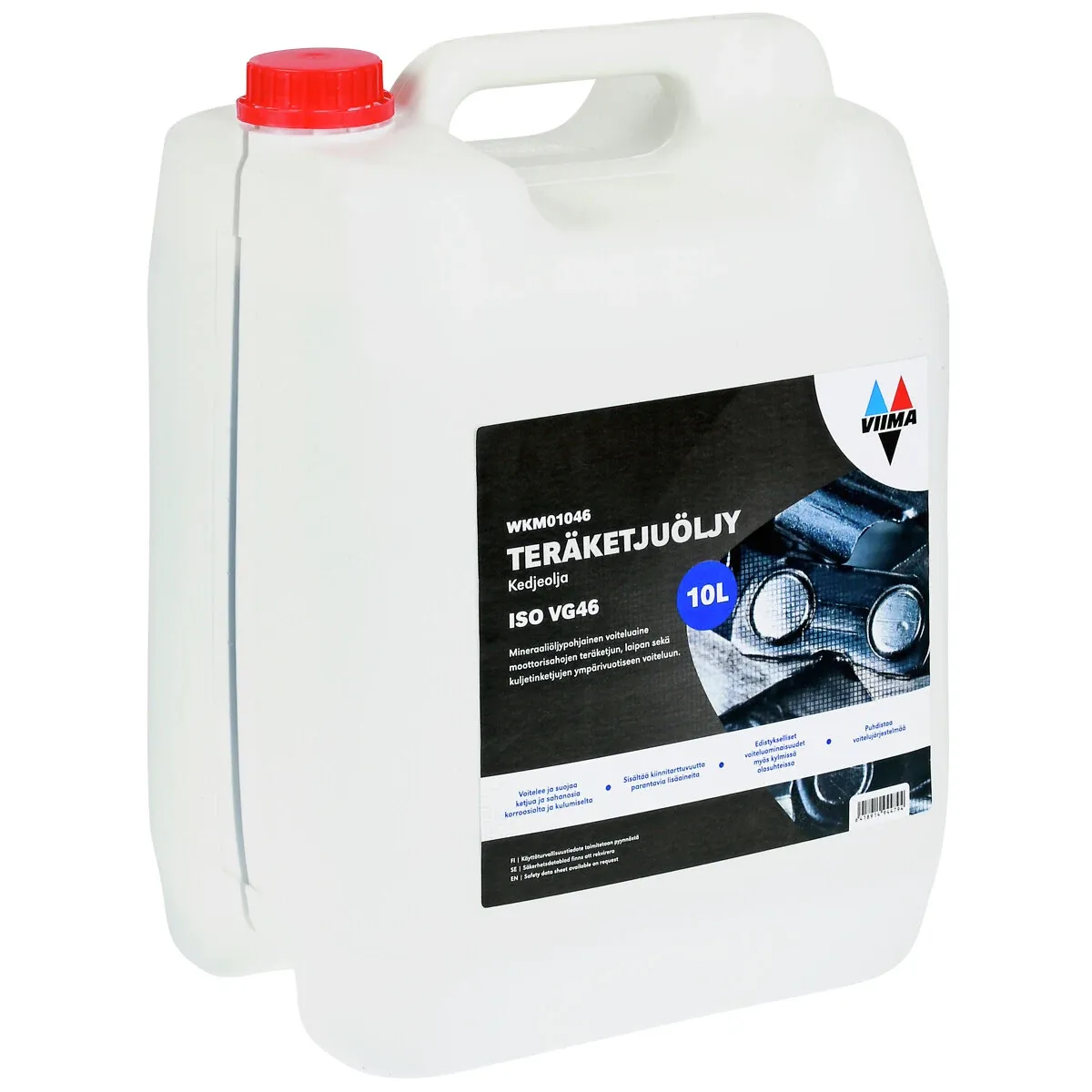 TERÄKETJUÖLJY 10L ISO VG46